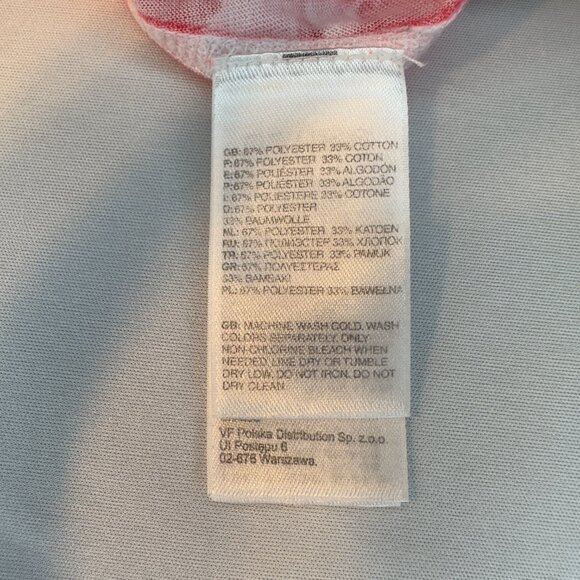 The North Face Women's U Neck Workout Tank Top Large Pink Dye TNF Training Shirt - Picture 10 of 13